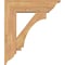Ekena Millwork Imperial Traditional Smooth Bracket w/ Offset Brace, Western Red Cedar, 7 1/2"W x 26"D x 30"H BKT0806X26X30IMP01SWR - alternate 2